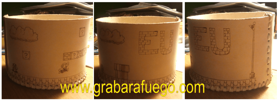 cubilete posavasos mario bros